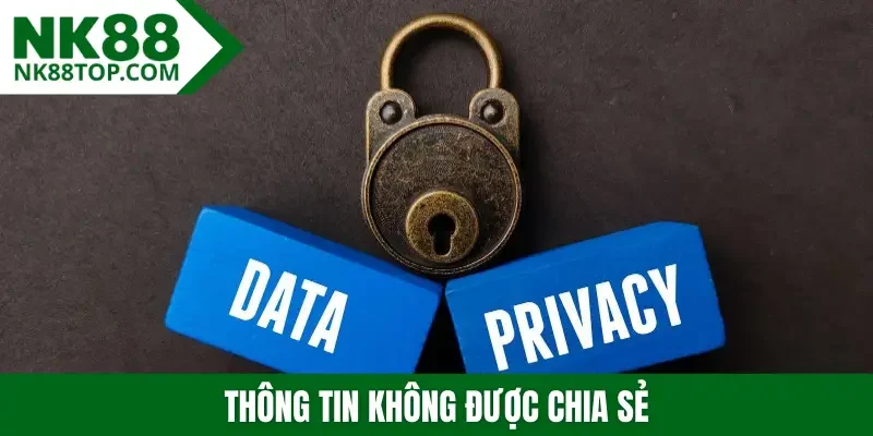 Thông tin không được chia sẻ
